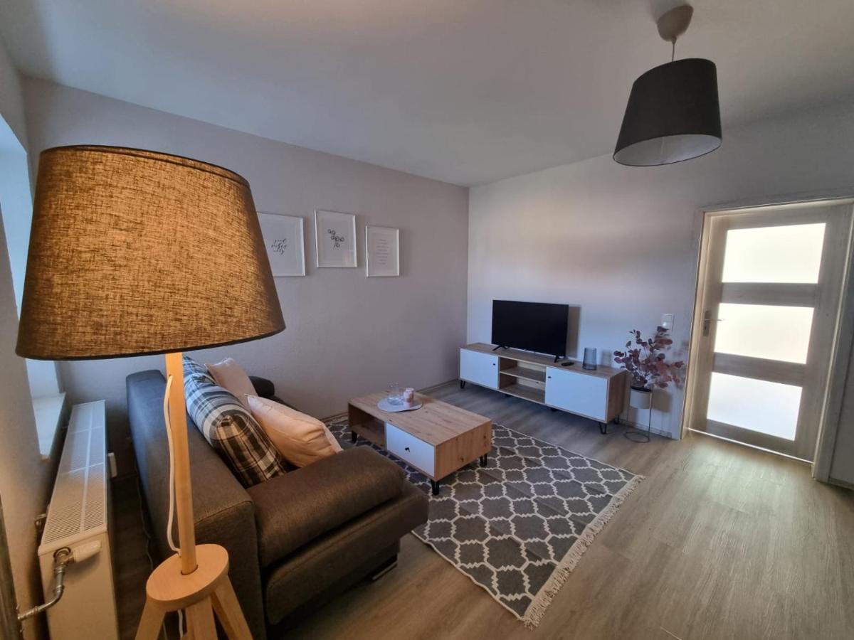 Modern Eingerichtet-Stadtnah-Ferienwohnung Mit Geschirrspueler Und Waschmaschine Friedland  Kültér fotó